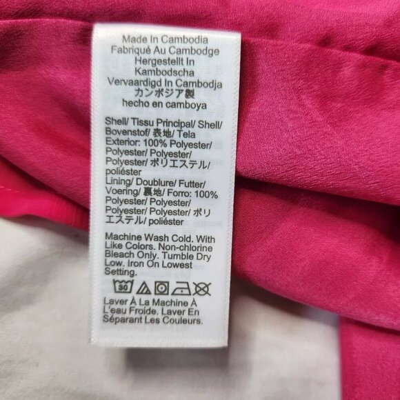 J. Crew Women's Size 00 Pink Ruffle Top Blouse - Picture 2 of 7